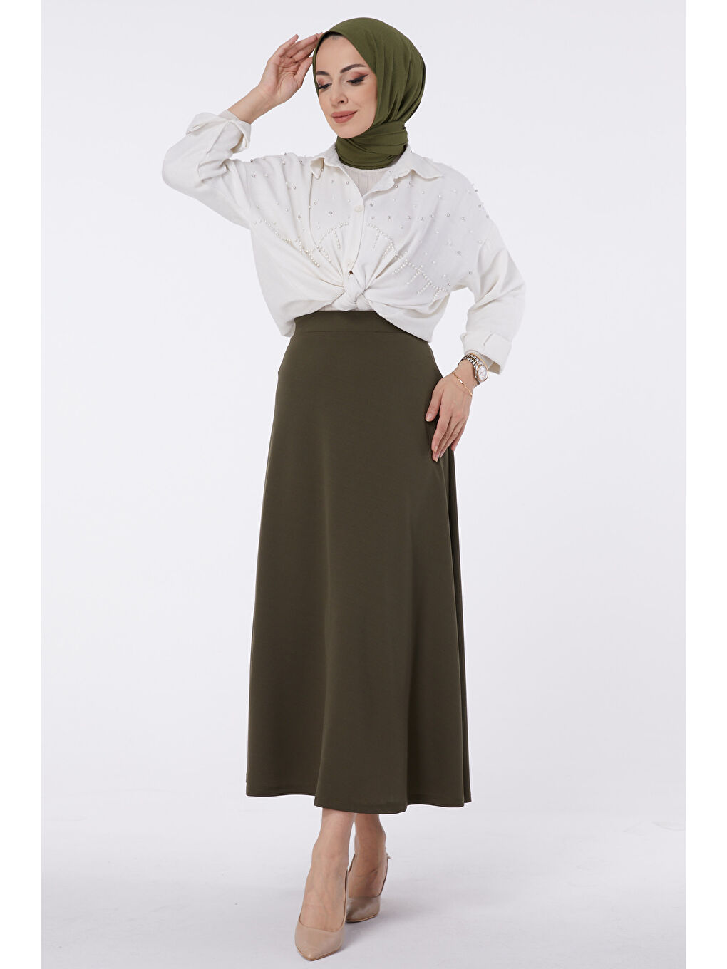 Çan Etek Haki - 27075-1