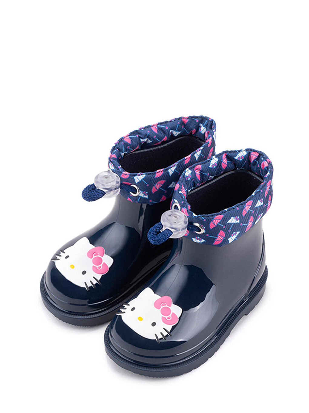 W10261 BIMBI HELLO KITTY Lacivert Kız Çocuk Yağmur Çizmesi-2
