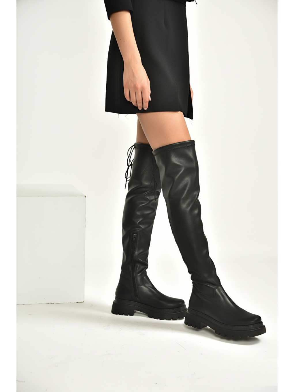 Siyah Kadın Çizme V404602009-1