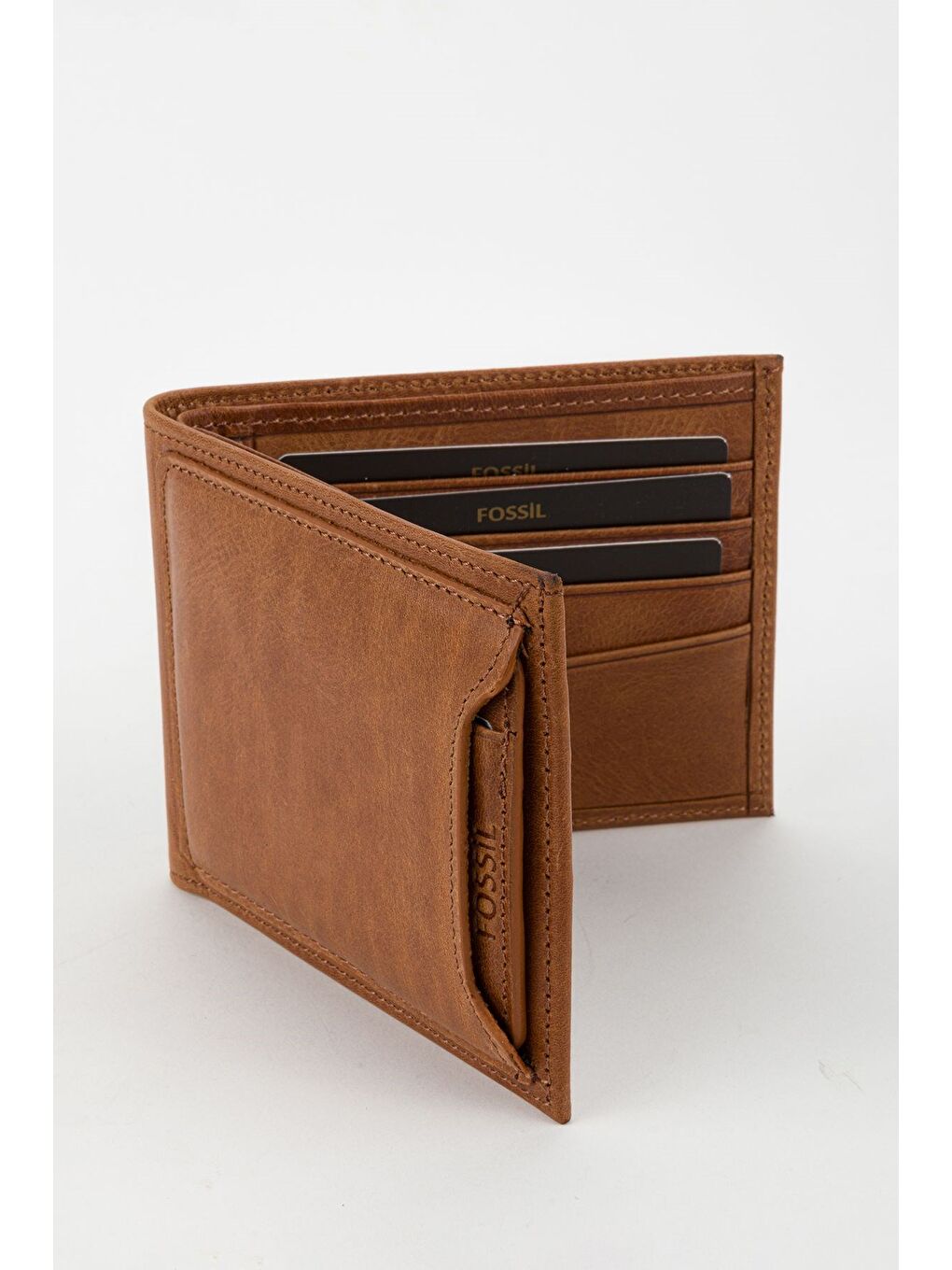 Kahverengi Kutulu Hakiki Deri Ekstra Kartlıklı Yatay Gri Crazy Erkek El Portföyü Cüzdan-3