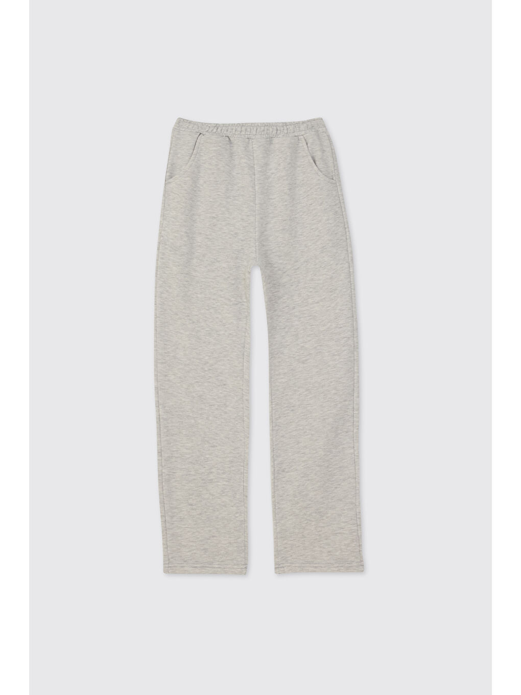 Beyaz Erkek Çocuk Karmelanj Eşofman Altı