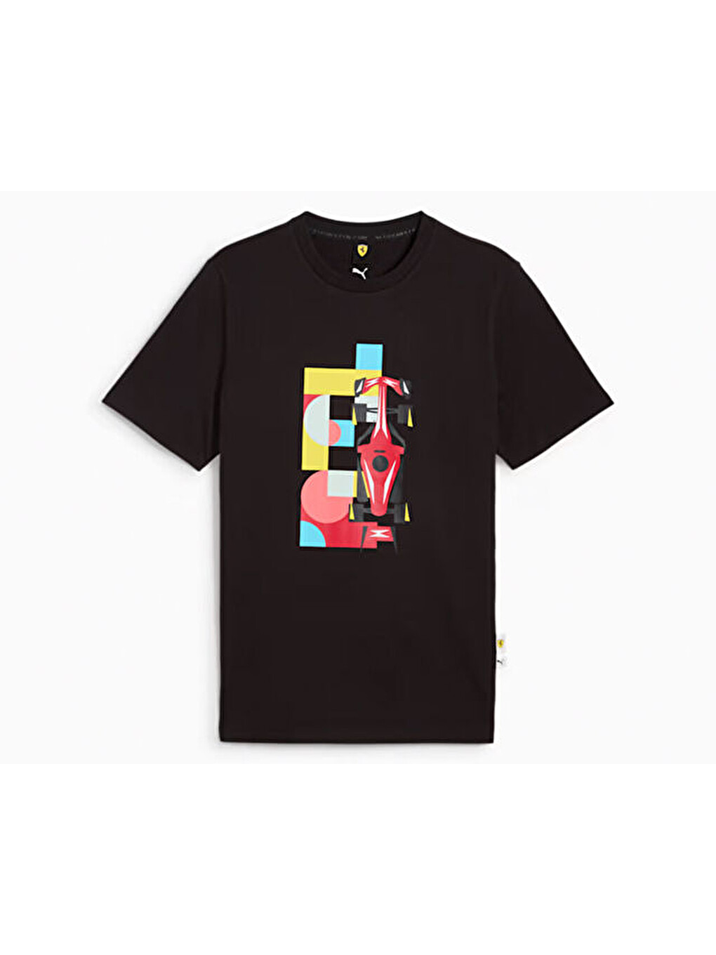 Karışık Ferrari Race Graphic Tee 2 Erkek Günlük Tişört 63023701 Renkli-3