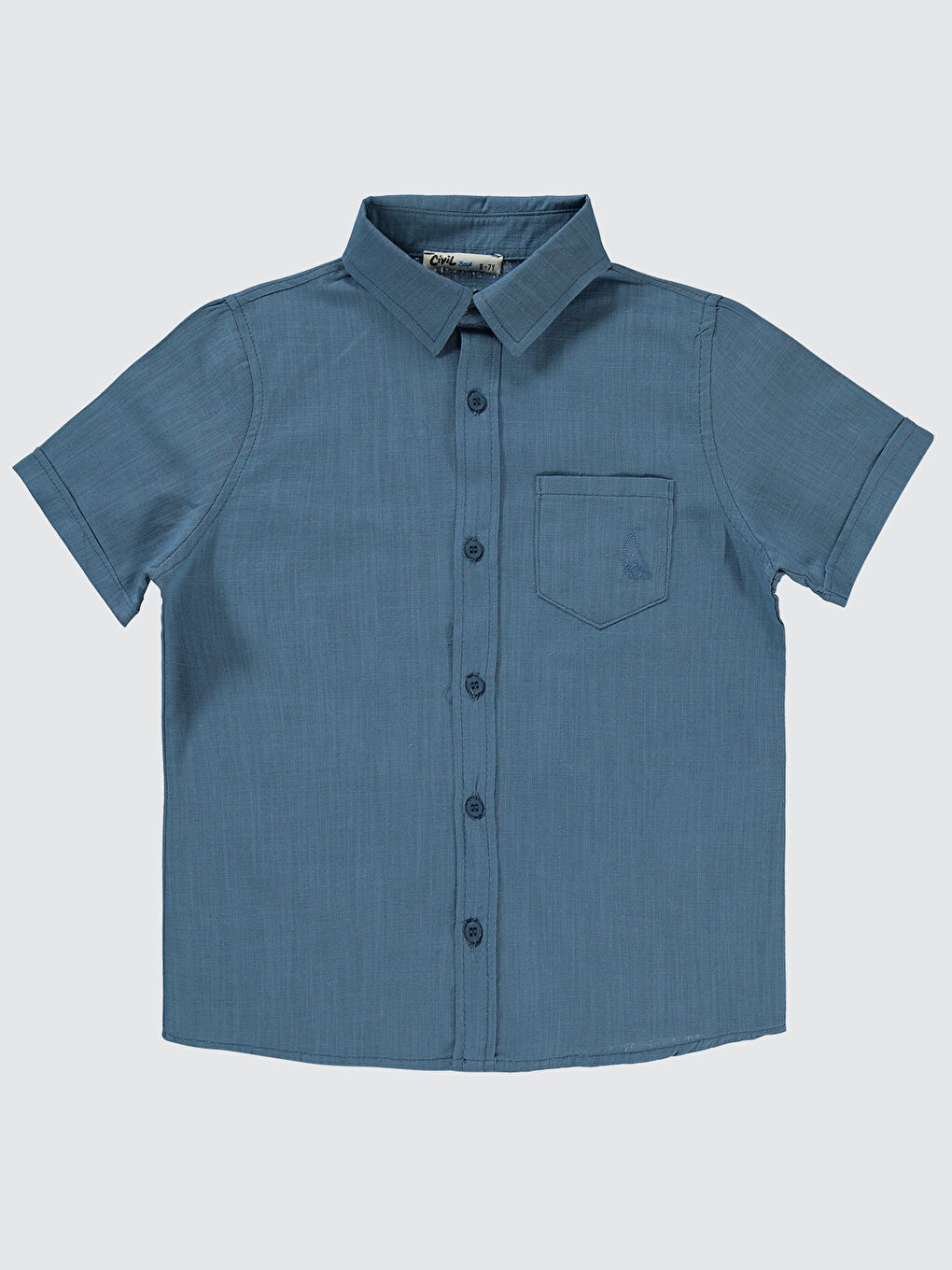 Boys Erkek Çocuk Gömlek 10-13 Yaş İndigo