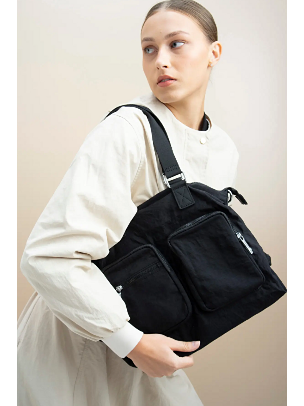 Siyah Kadın Omuz Çantası BYN2336-1