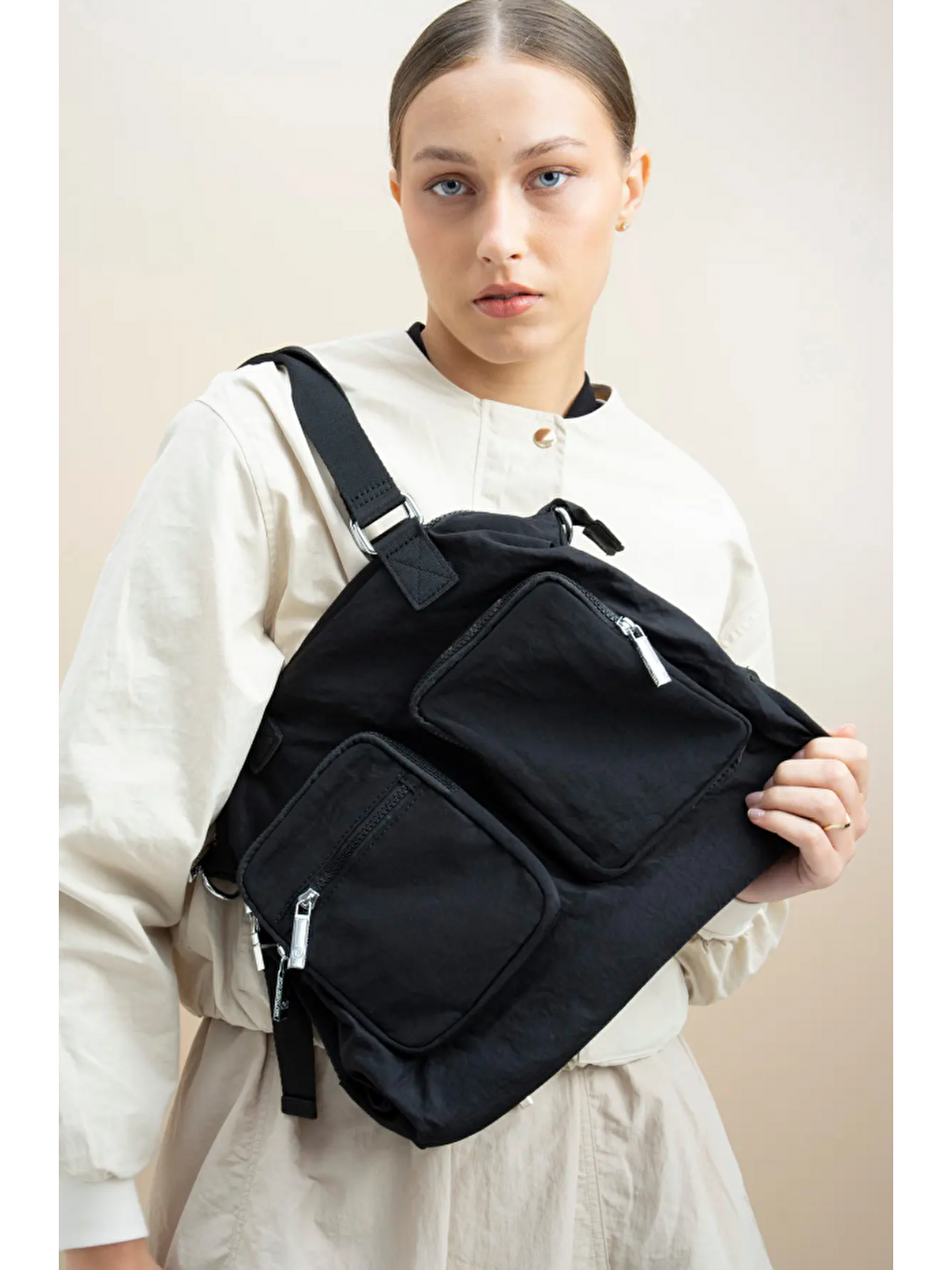 Siyah Kadın Omuz Çantası BYN2336-2