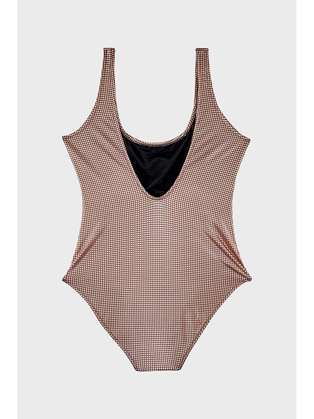 Sarı Bronze Uv Korumalı Parlak Kadın Mayo SM2644000013-1