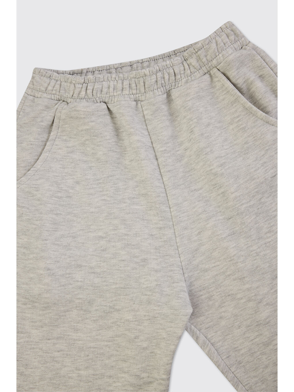 Beyaz Erkek Çocuk Karmelanj Eşofman Altı-2