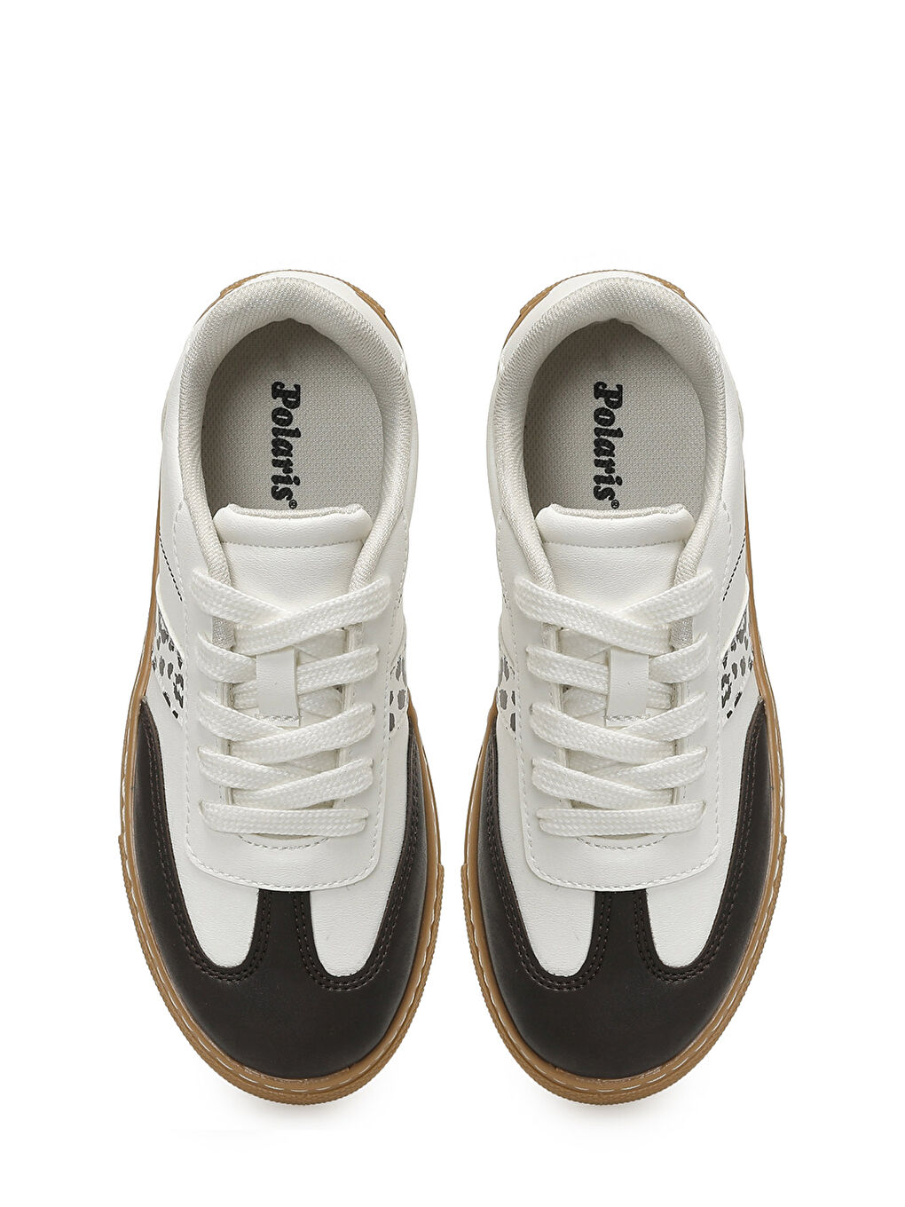 Bej SAVJA.F6FX Ekru Kız Çocuk Sneaker-3