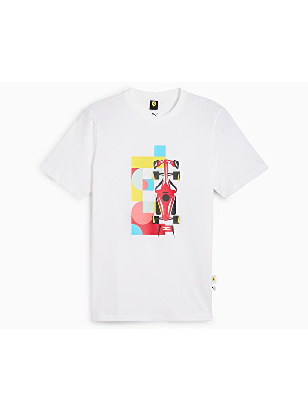 Karışık Ferrari Race Graphic Tee 2 Erkek Günlük Tişört 63023704 Renkli-3