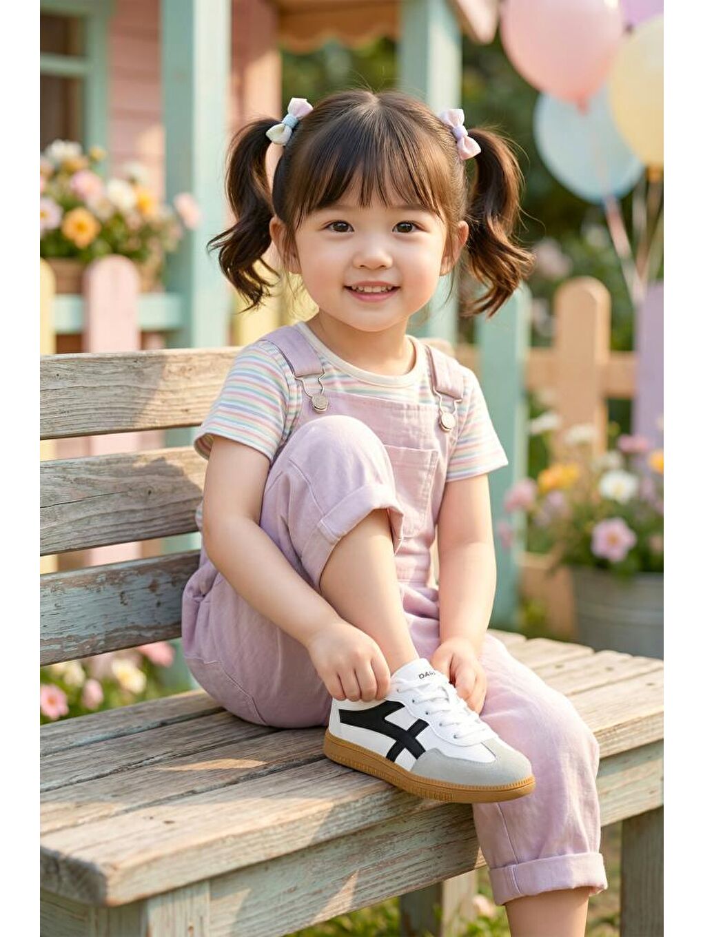 Beyaz Kids DS RUBY Sneaker Günlük Spor Ayakkabı 2025 Çocuk-5