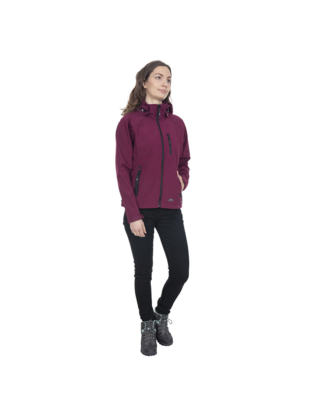 Bela II - Softshell Kadın Mor Softshell-1