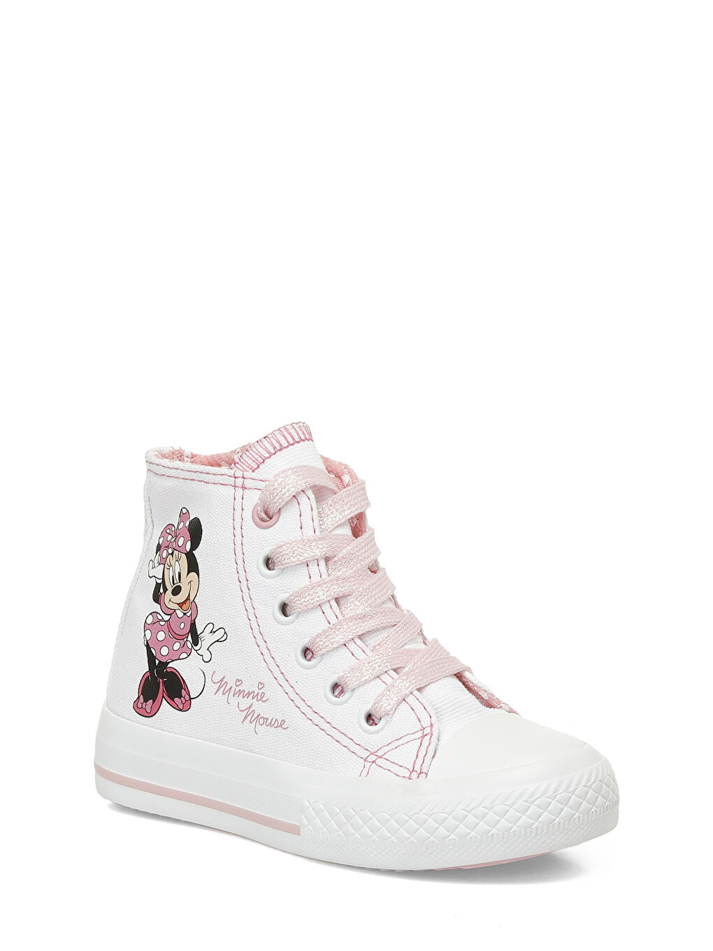 MAYA.P5FX Beyaz Kız Çocuk High Sneaker-1