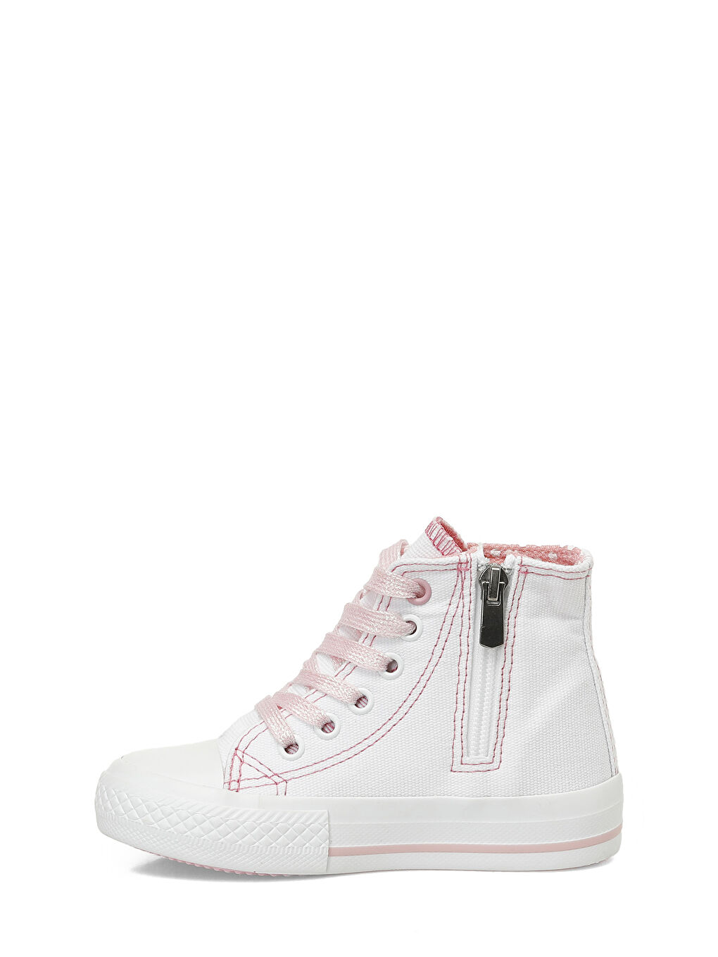 MAYA.P5FX Beyaz Kız Çocuk High Sneaker-2