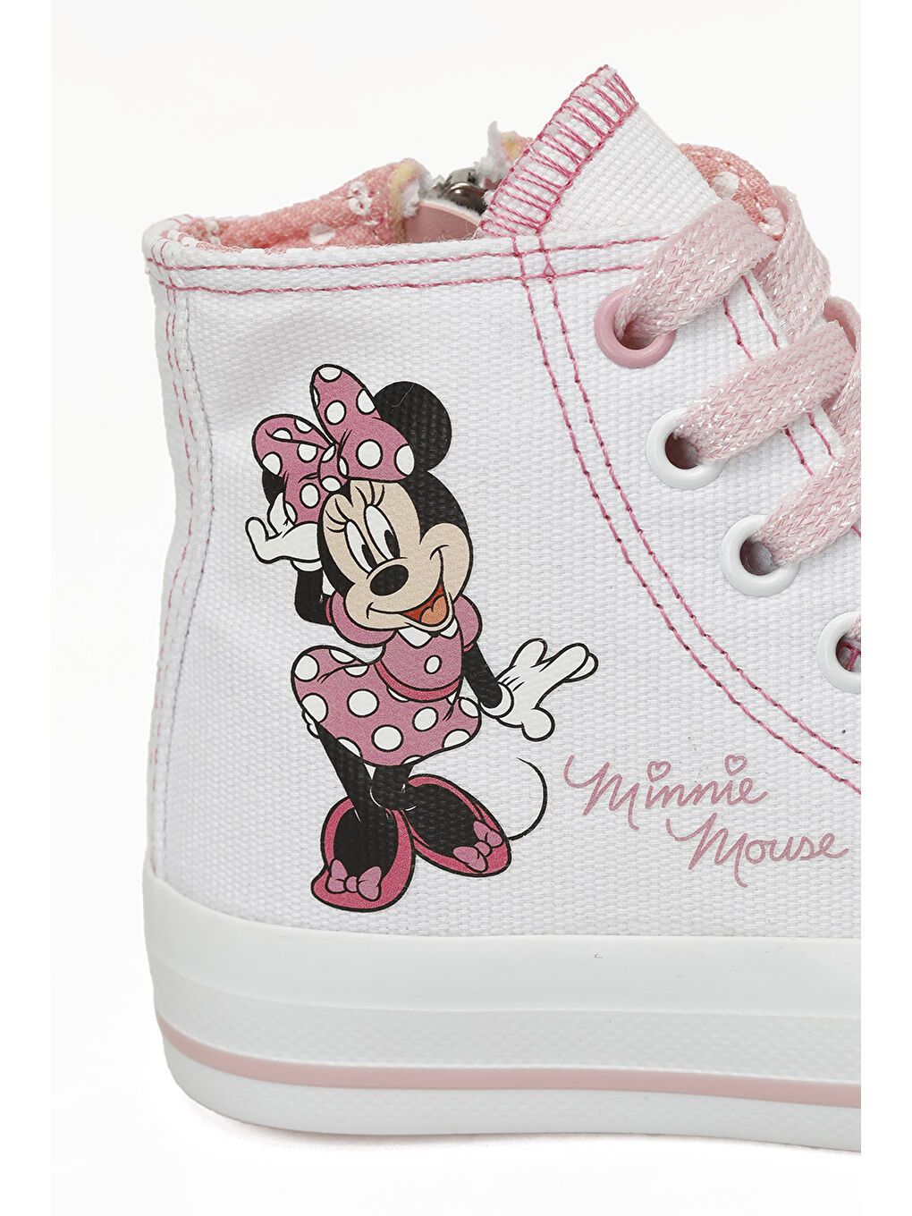 MAYA.P5FX Beyaz Kız Çocuk High Sneaker-6