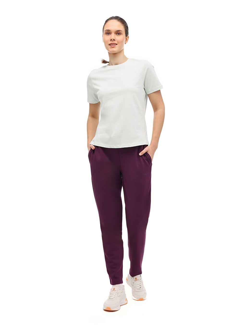 WB 22CARLA 6FX Mor Kadın Eşofman Altı-2