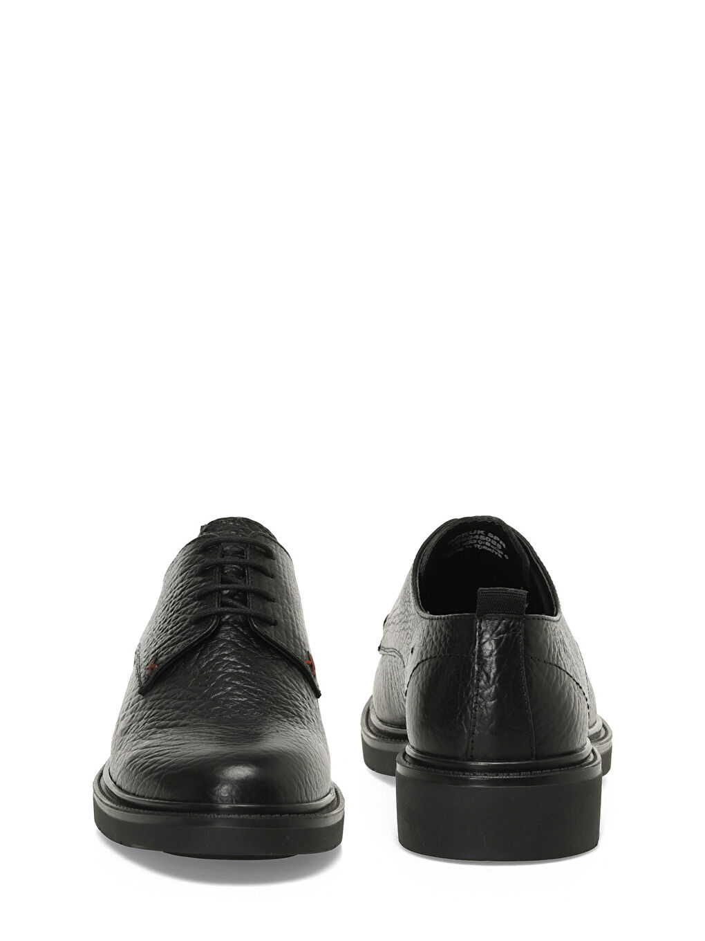 DORUK 5PR Siyah Erkek Klasik Ayakkabı-4