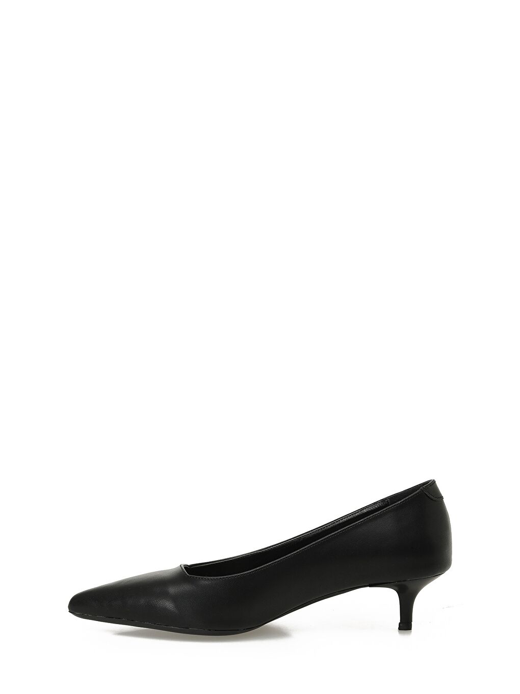 25K-2047 5PR Siyah Kadın Topuklu Ayakkabı-2