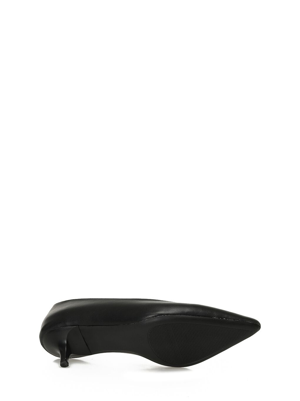 25K-2047 5PR Siyah Kadın Topuklu Ayakkabı-5