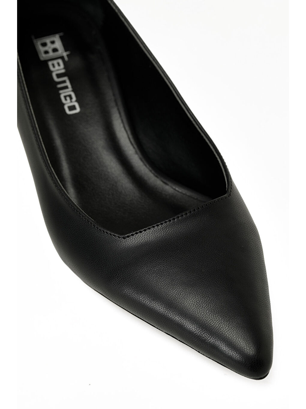 25K-2047 5PR Siyah Kadın Topuklu Ayakkabı-6