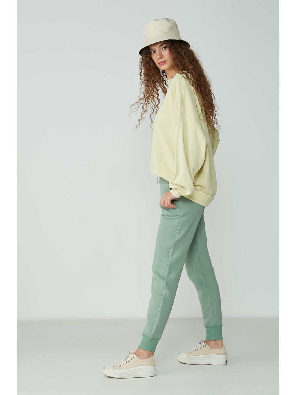 Manşet Paça Eşofman Altı 903 Fıstık Yeşil-1