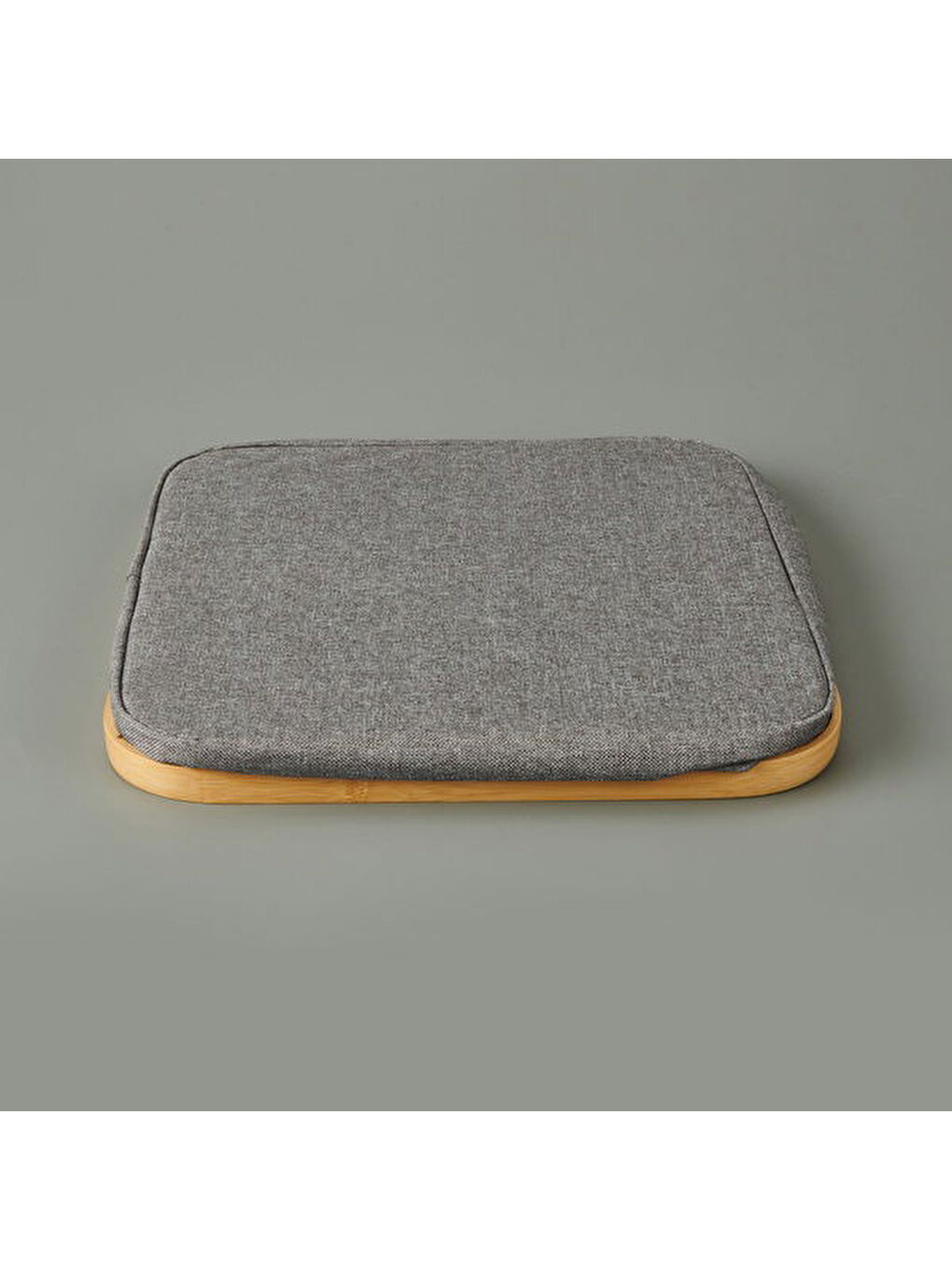 3 Bölmeli Katlanabilir Sepet - Gri - 30x30 cm-3