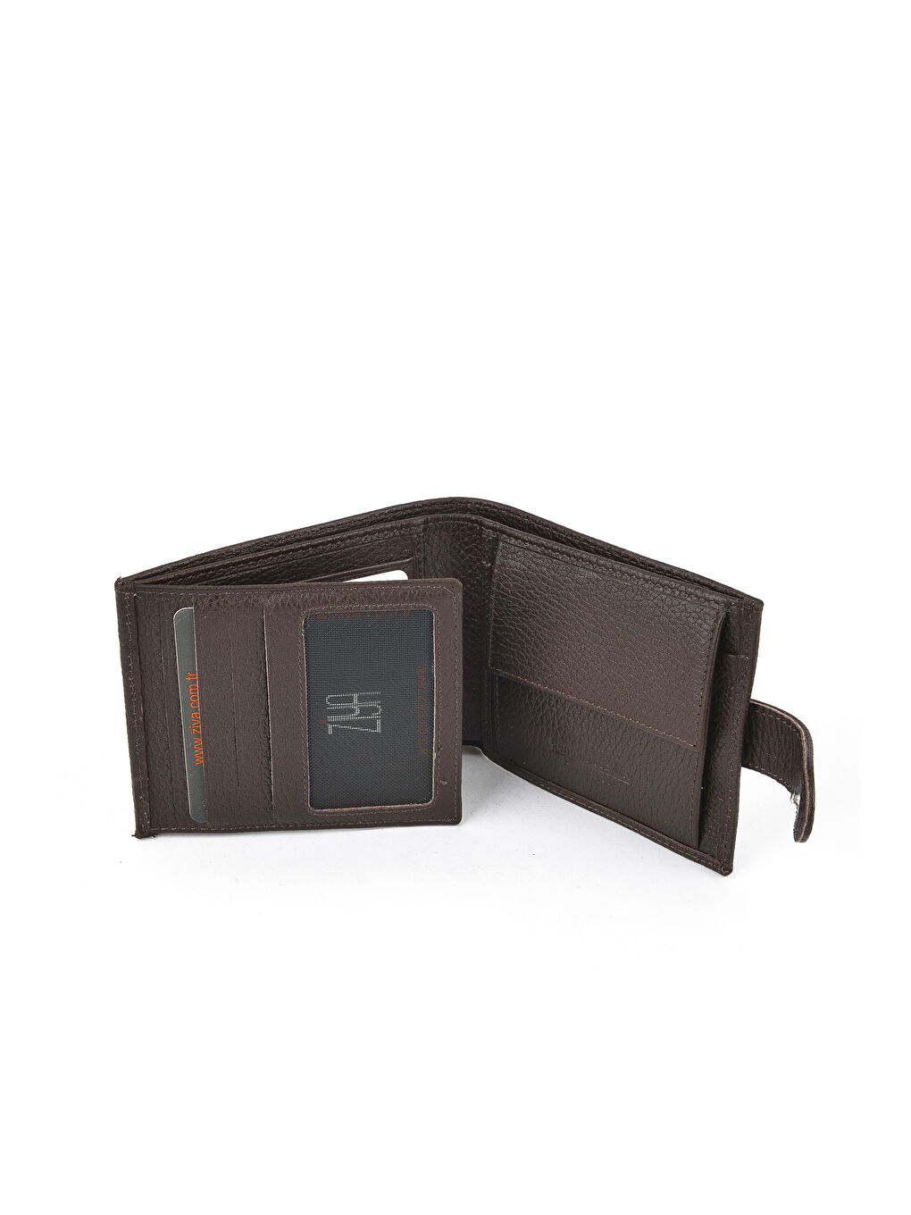 Kahverengi Erkek Hakiki Deri Cüzdan 1519841ZYF01 Kahve-2