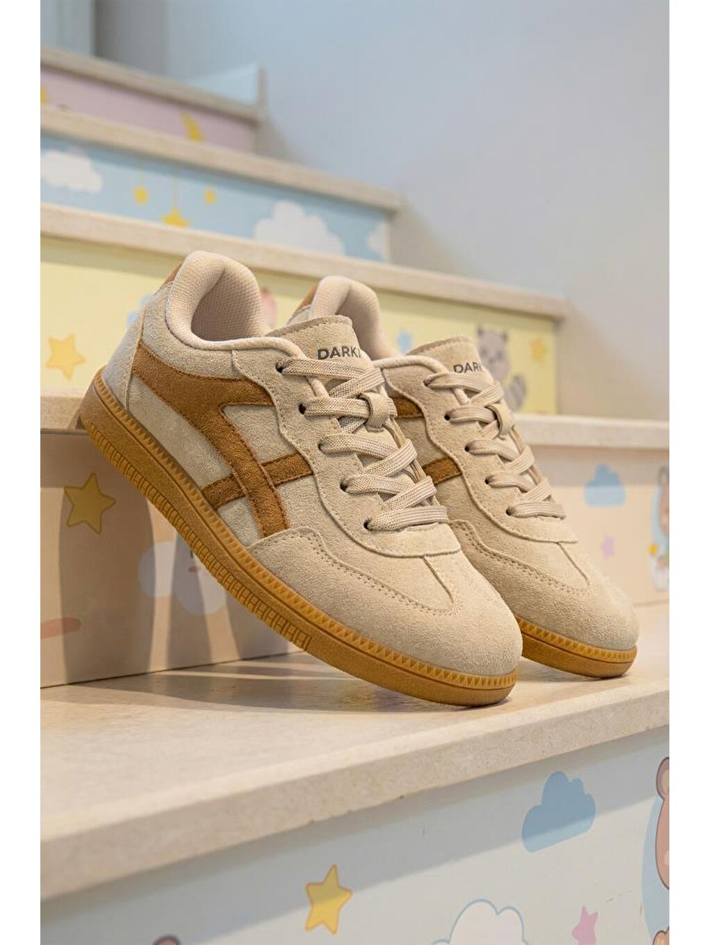 Kahverengi Kids DS RUBY Sneaker Günlük Spor Ayakkabı 2025 Çocuk-1