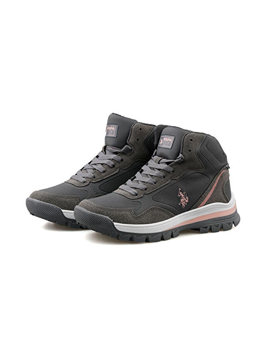 Gri U.s.polo Assn. Sagan Hi Wmn 2pr Kadın Günlük Bot 101170169-2