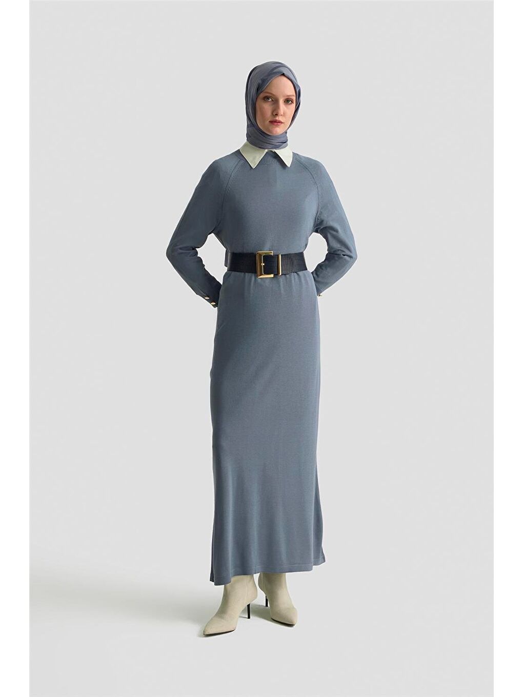 Elbise 25Kd7002 İndigo