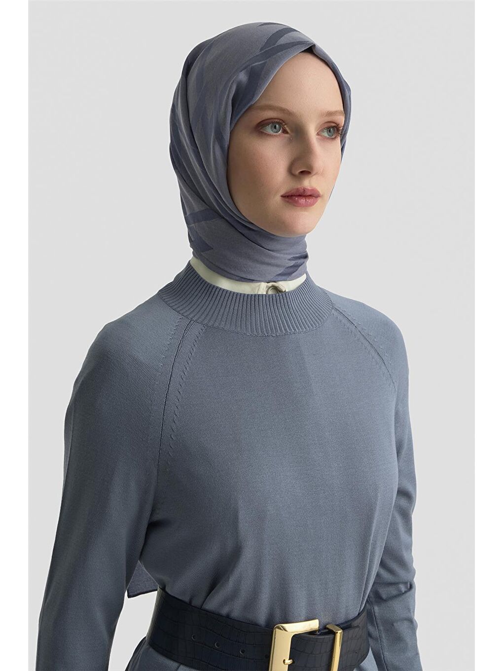 Elbise 25Kd7002 İndigo-1