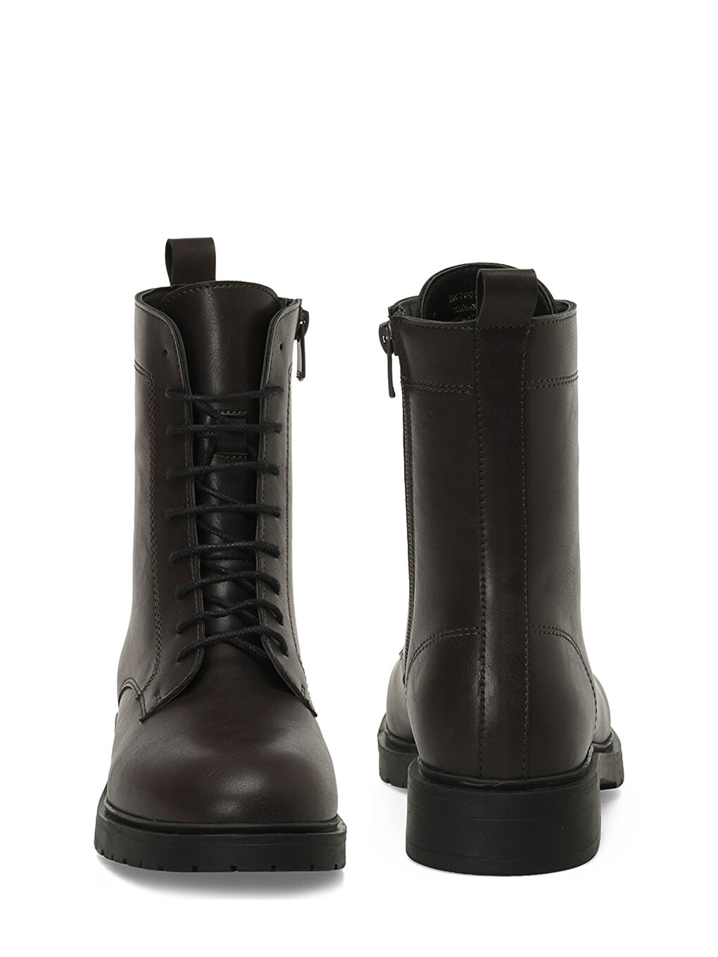 Kahverengi 25K-7110 5PR Bordo Kadın Bot-3