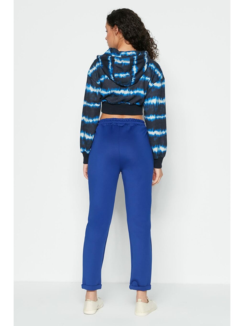 Mavi Double Paça Eşofman Altı 807 Sax-2