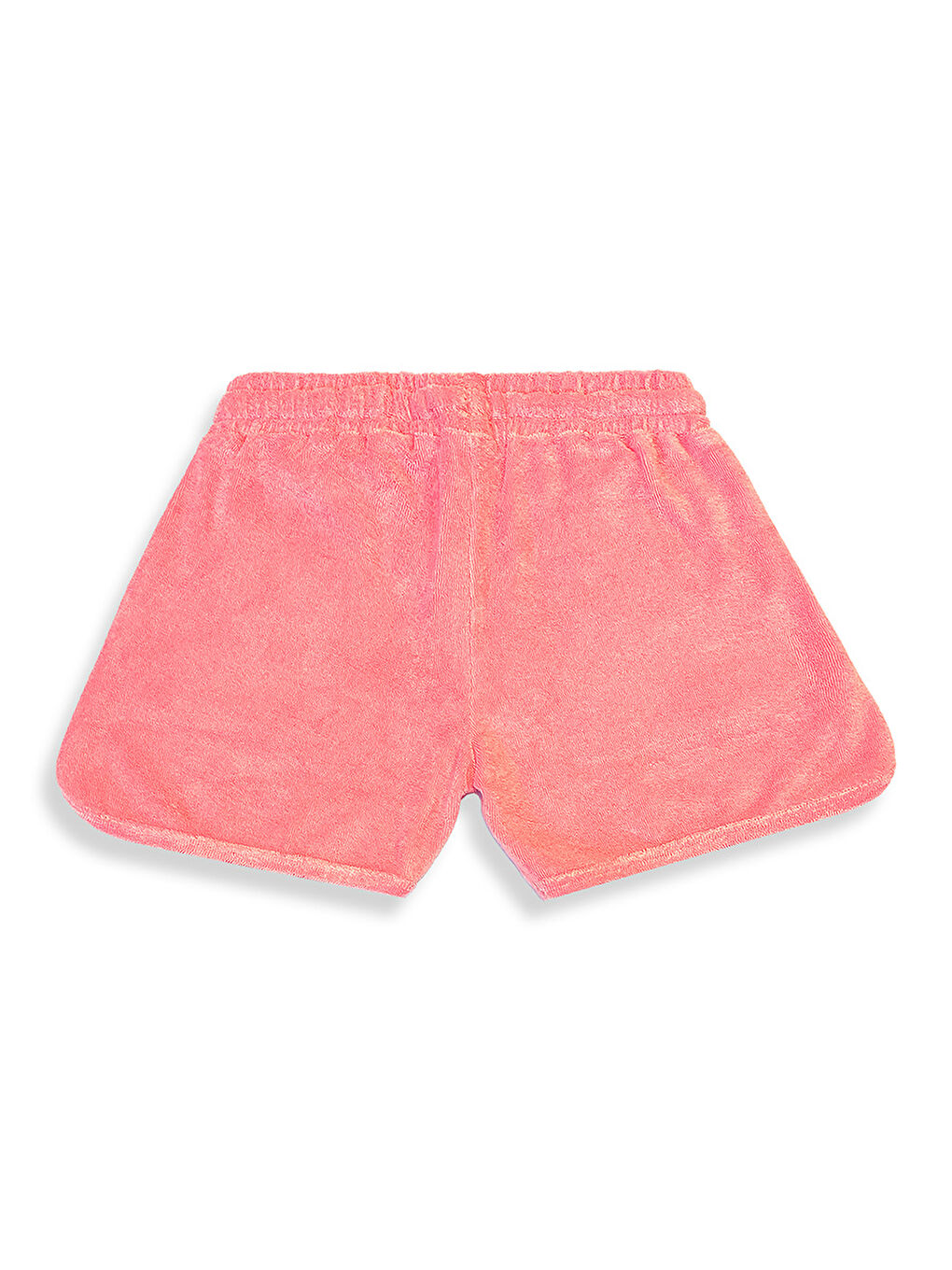 Pembe Kız Çocuk Havlu Şort T-shirt Takım-5