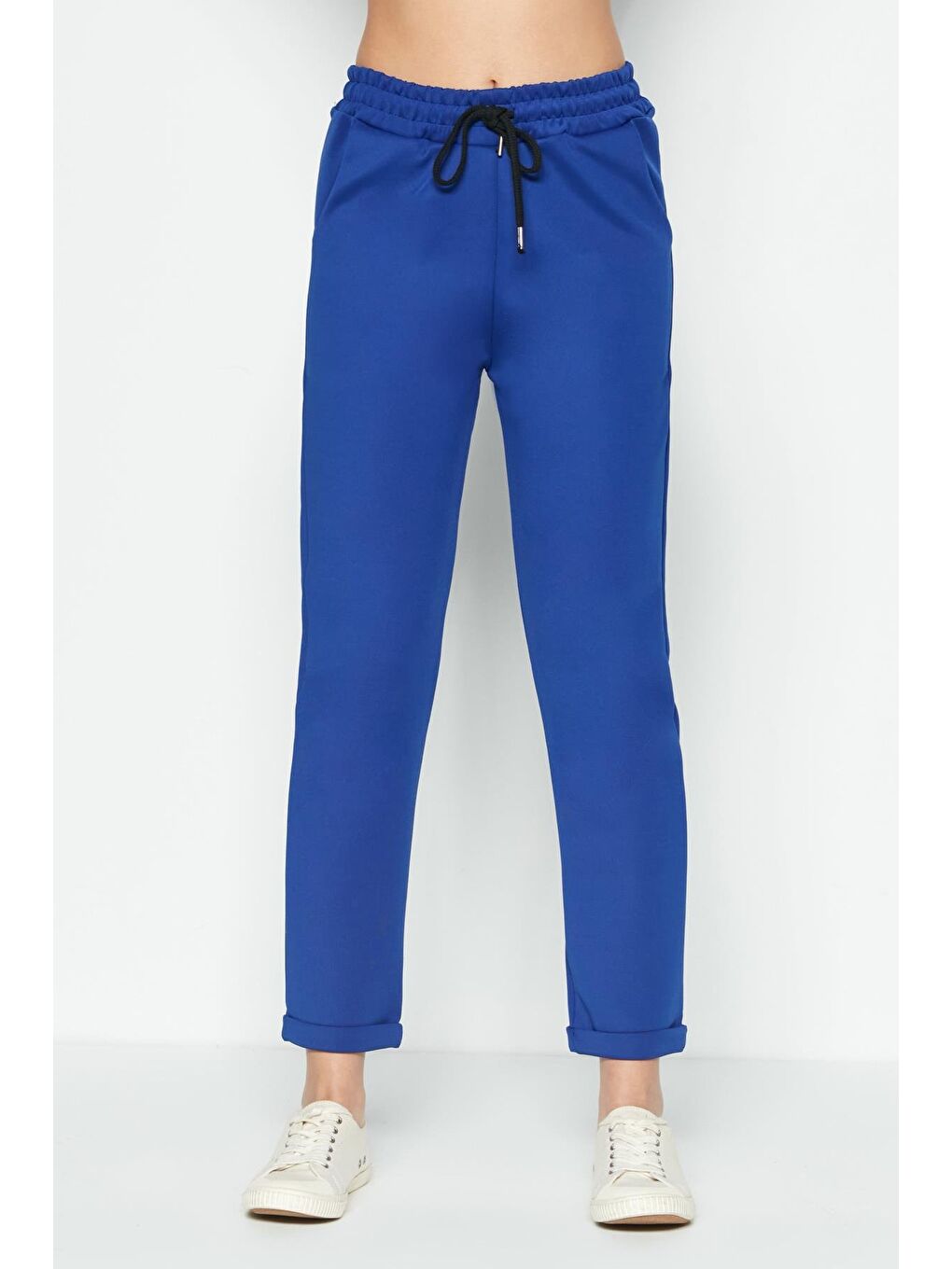 Mavi Double Paça Eşofman Altı 807 Sax-3