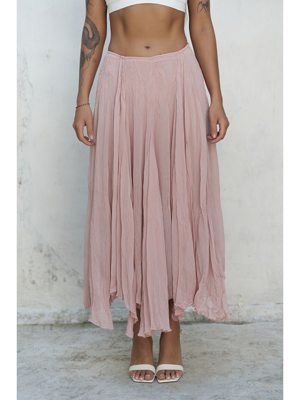 Assa Pileli Pembe Etek-2