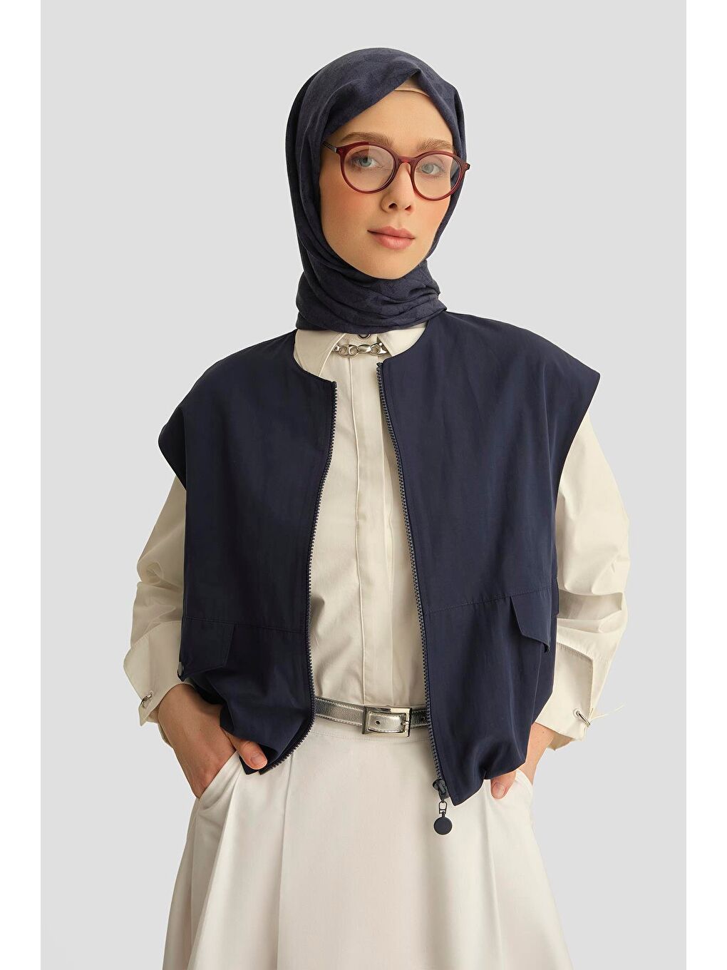 Bomber Yelek 25Y4504 Lacivert-2