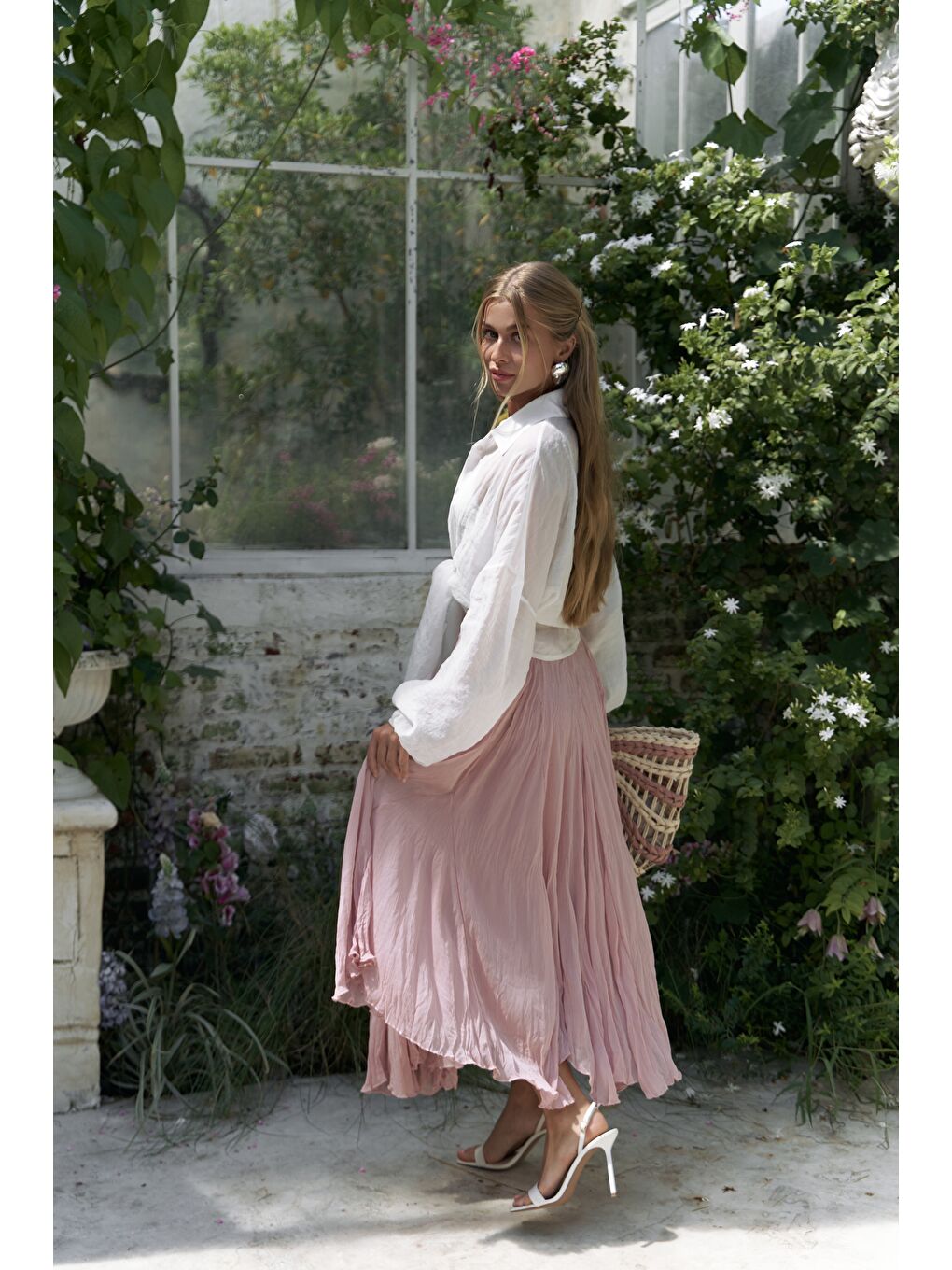 Assa Pileli Pembe Etek-4