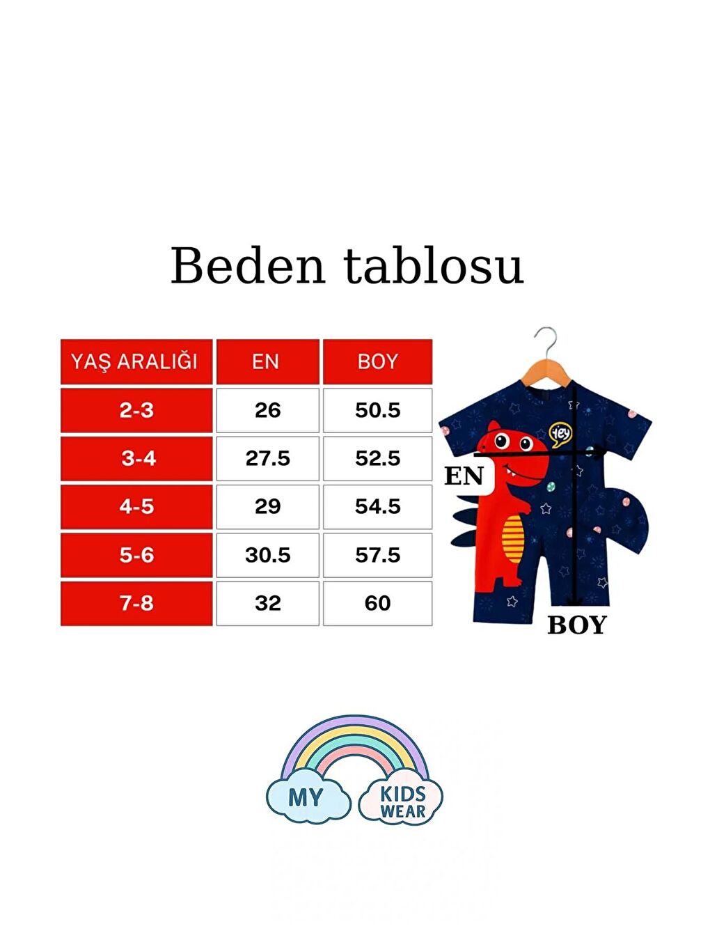 Kırmızı Çocuk Desenli Mayo Takımı - Bone ve Güneş Gözlüğü Hediyeli 2'li Set 12715-2