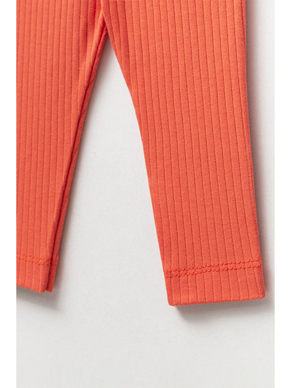 2 li Pembe Kiremit  Renkli Bebek Çocuk Tayt-2