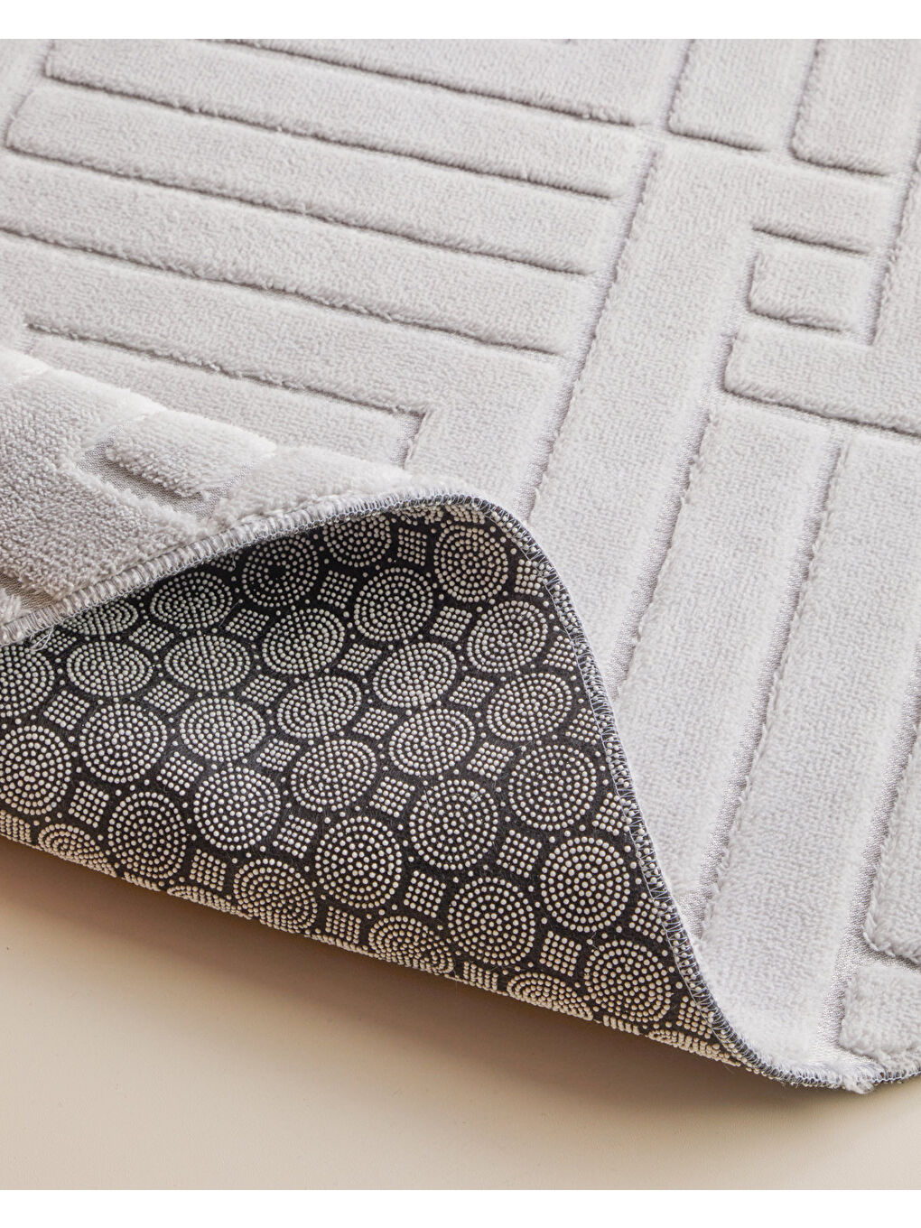 Twillow Banyo Paspası Seti 60x100 cm + 50x60 cm Açık Gri-2