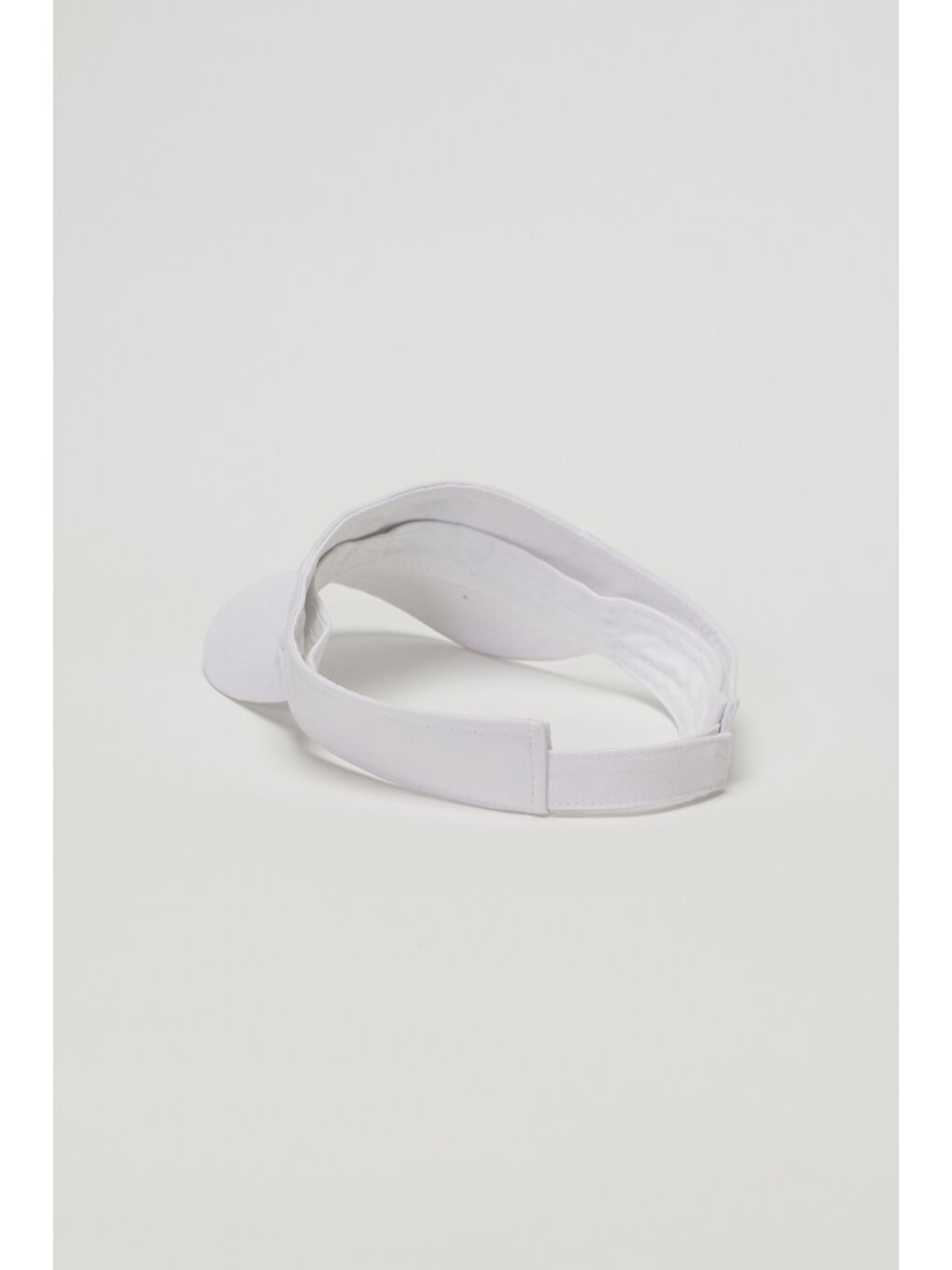 %100 Pamuk Beyaz Şapka-2