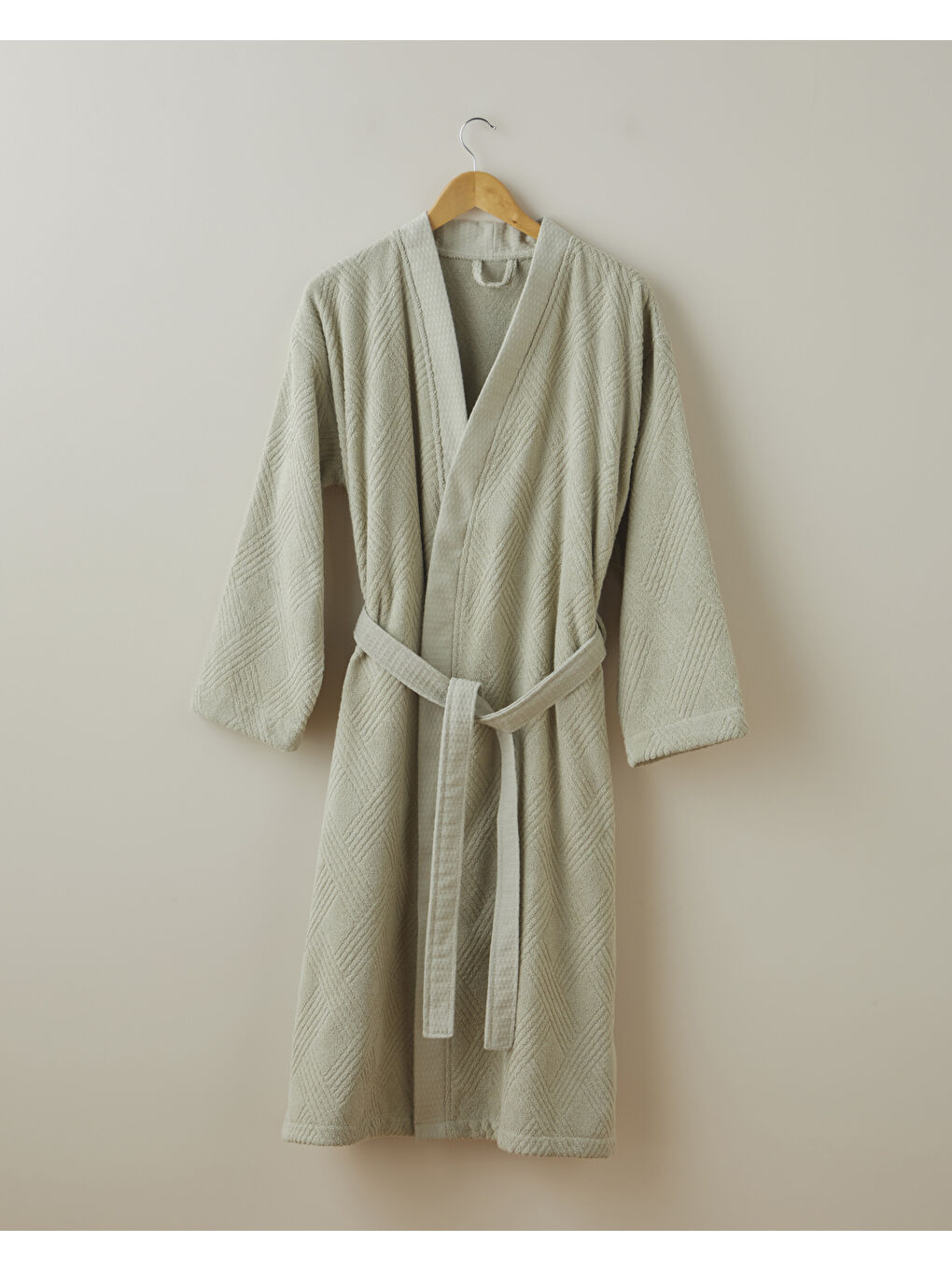 Chic Diamond Pamuk Bornoz L-XL Açık Yeşil