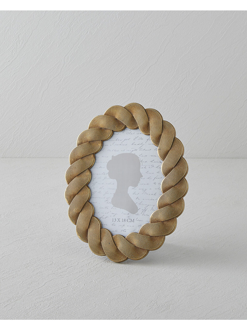 Sarı Romia Çerçeve 13x18 cm Gold
