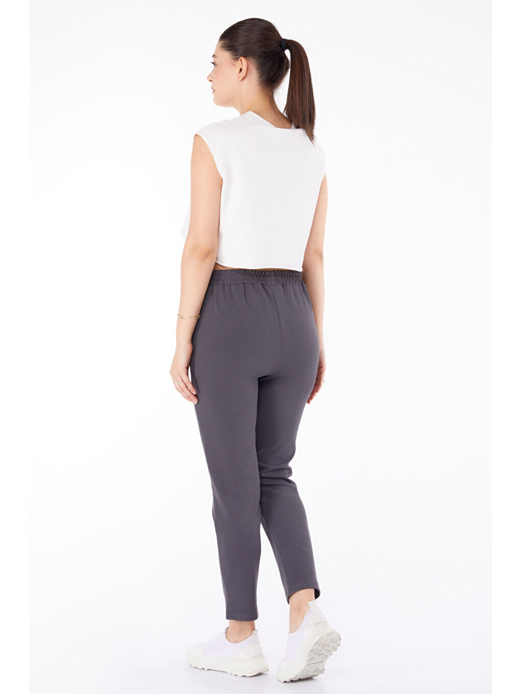 Gri Havuç Pantolon Füme - 27076-3