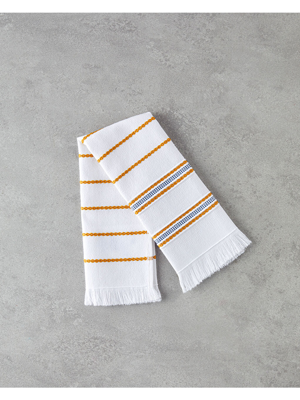 Stria Pamuk Polyester Kurulama Bezi 30x50 cm Mavi