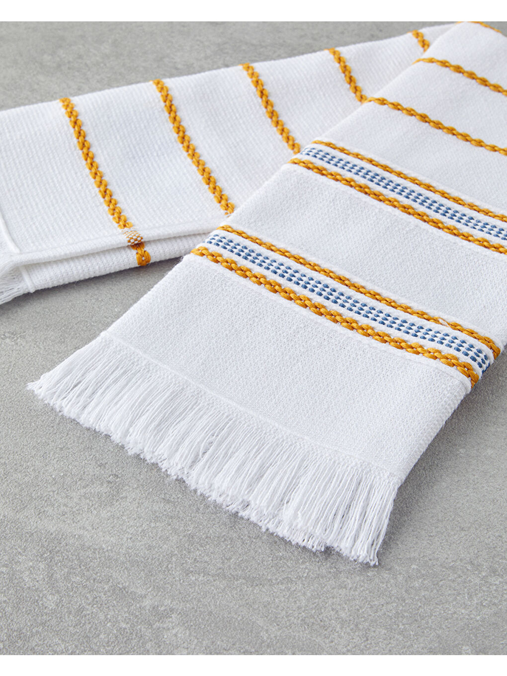 Stria Pamuk Polyester Kurulama Bezi 30x50 cm Mavi-2