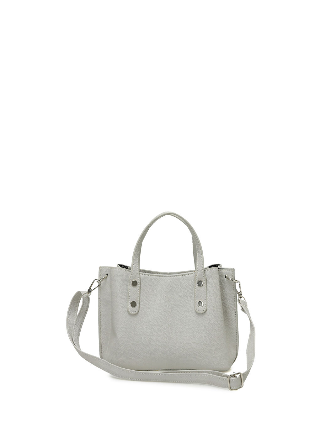 Bej NTRL PRM CKGZ EL 5PR GRI Kadın El Çantası-2