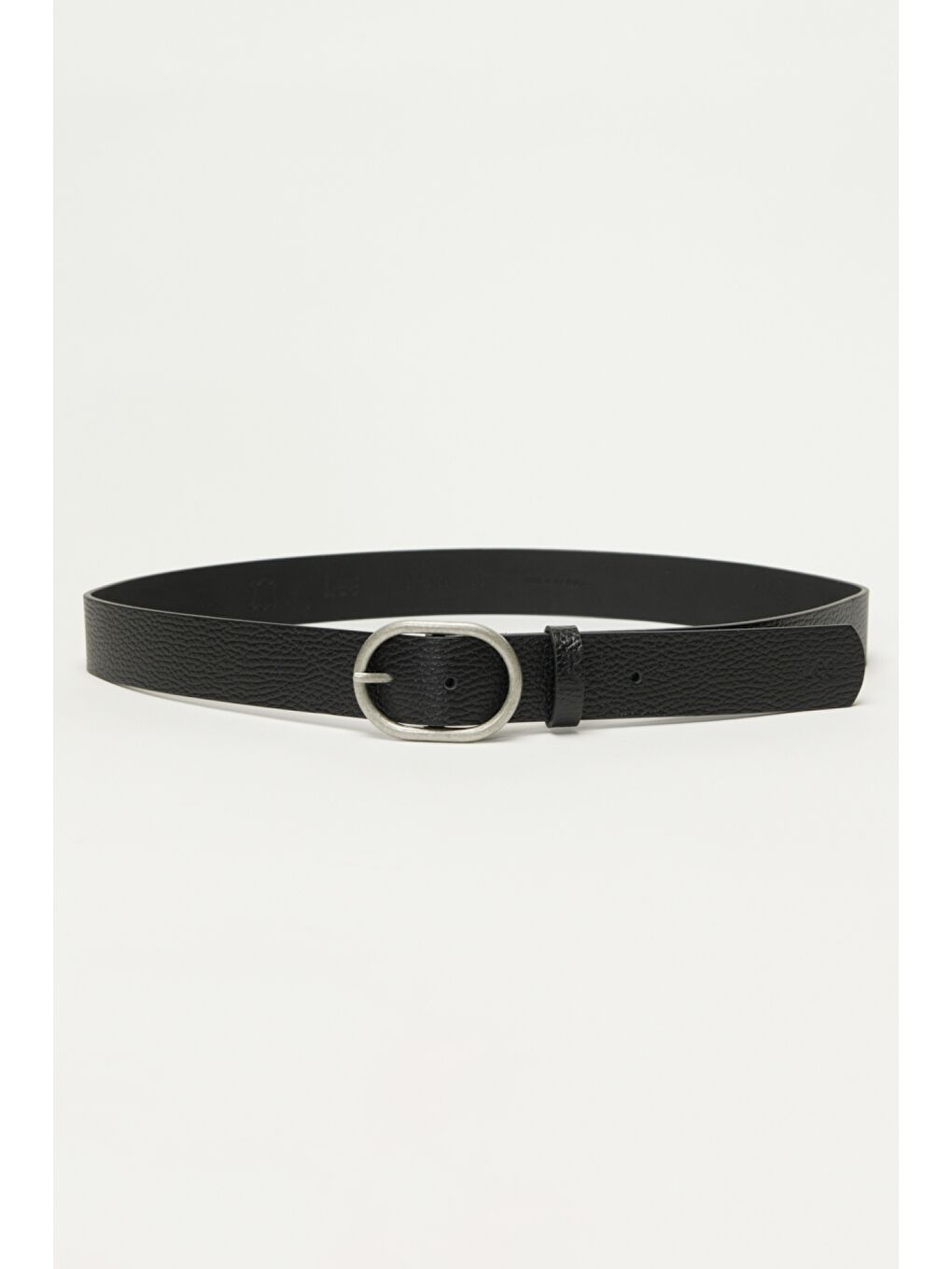 %100 Deri Siyah Kemer