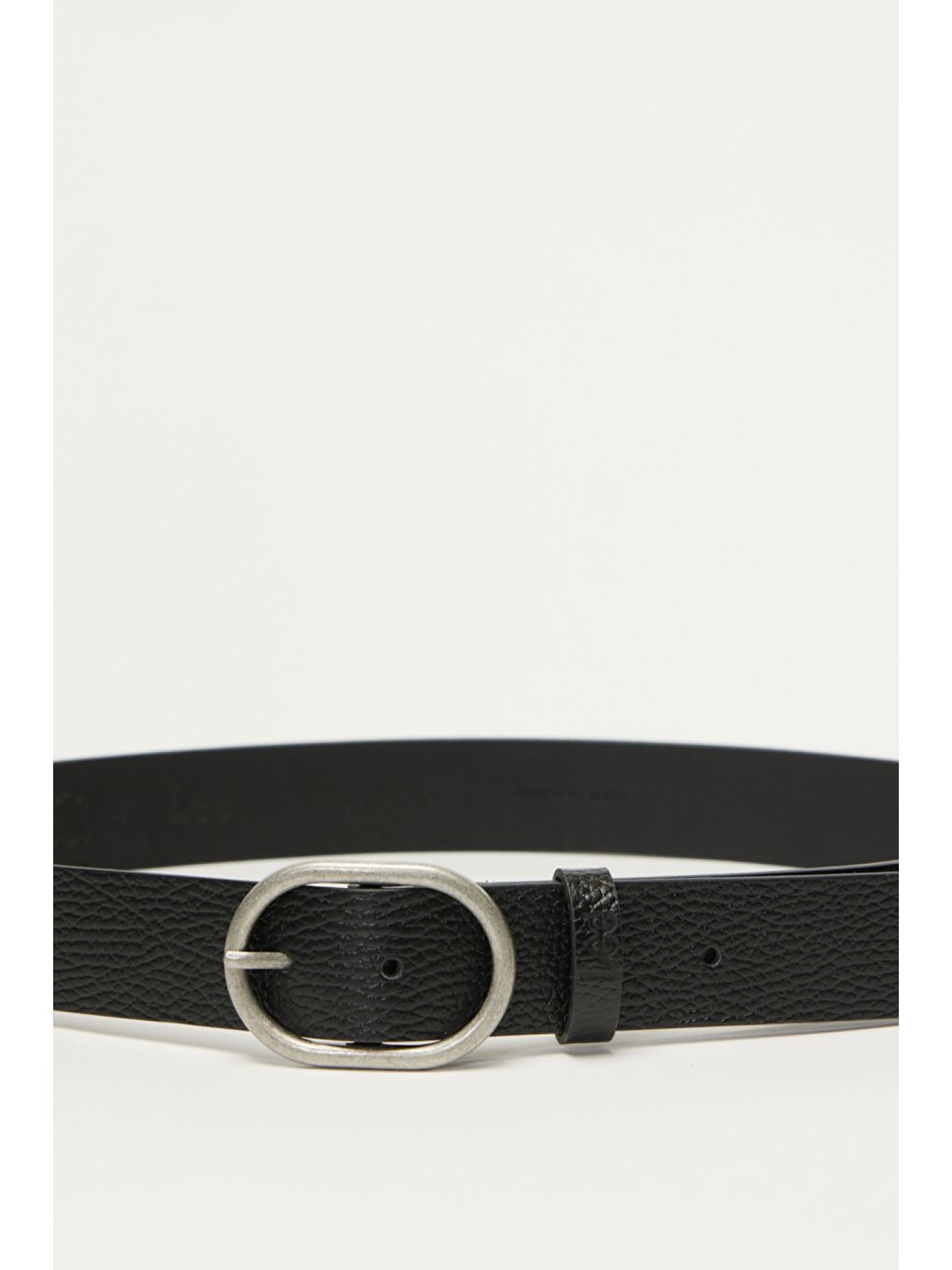 %100 Deri Siyah Kemer-1