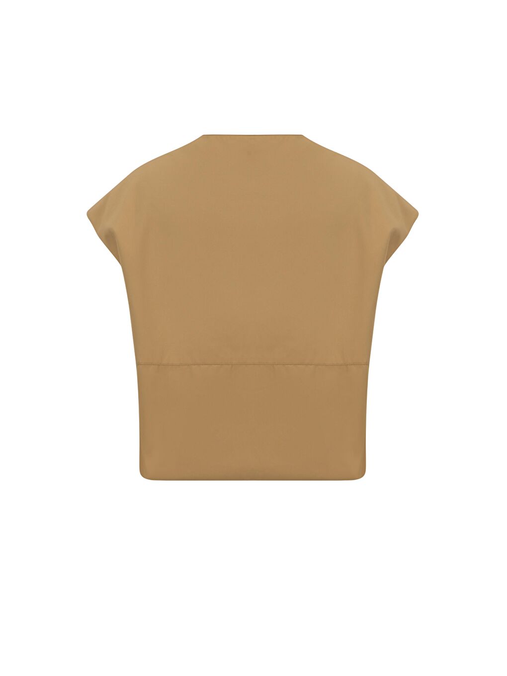 Kahverengi Bomber Yelek 25Y4504 Sahra-6